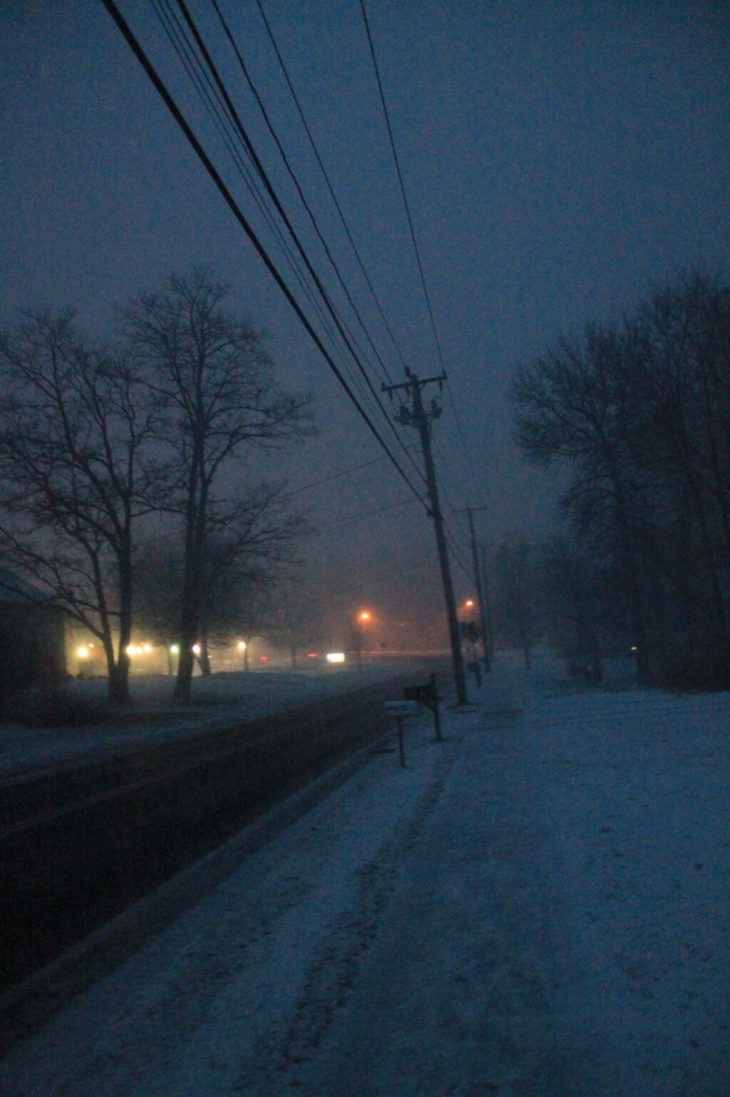 Photo: New Years Eve Snow Squawl