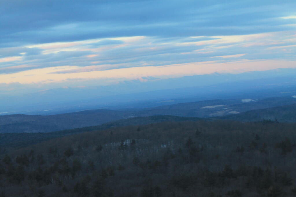 Photo: First Light on the Catskills