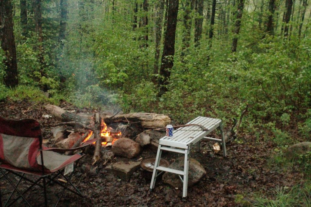 Photo: Rainy Afternoon at Camp