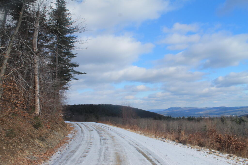 Photo: Lower Portions of South Mnt Road Not So Icy