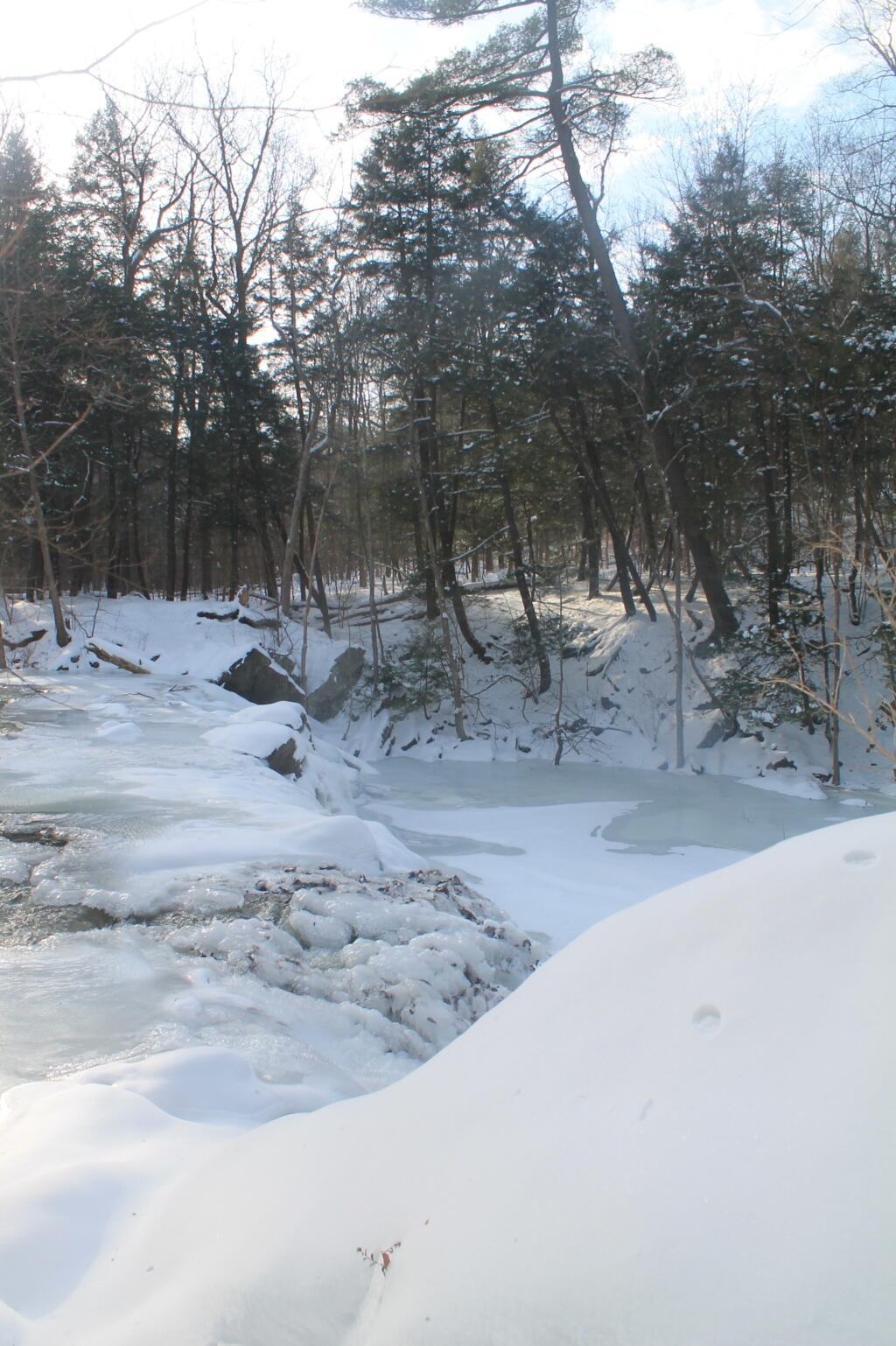 Photo: Above the falls