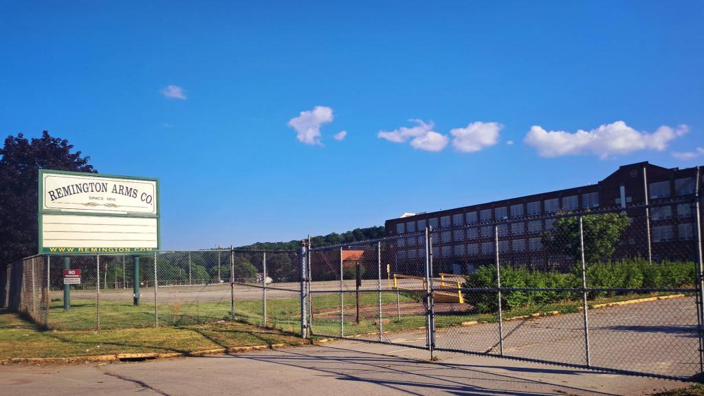Photo: Former Remmington Arms Factory in Illion