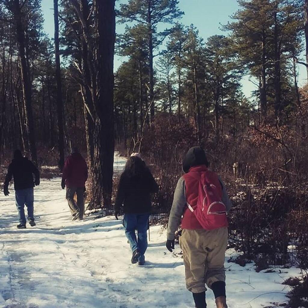 Photo: Good crowd for the hike
