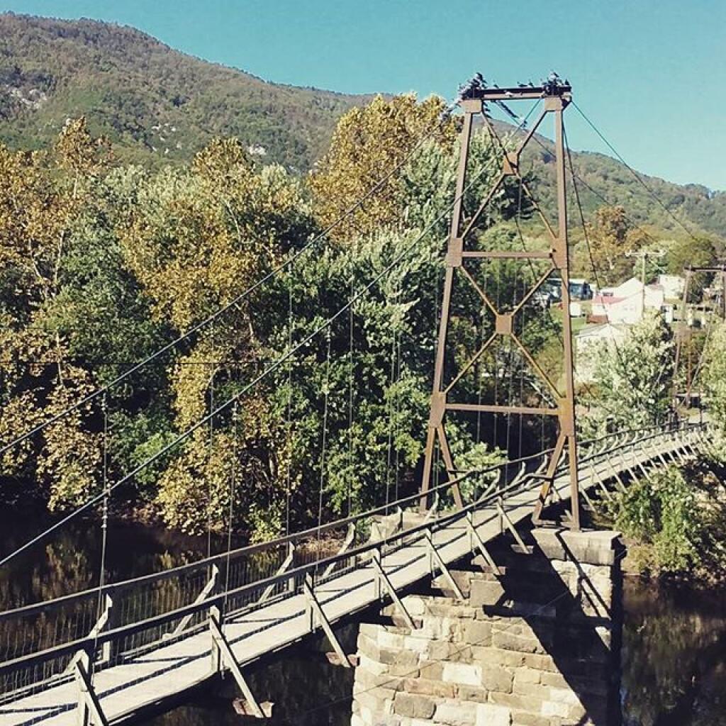 Photo: Buchanan Swinging Bridge
