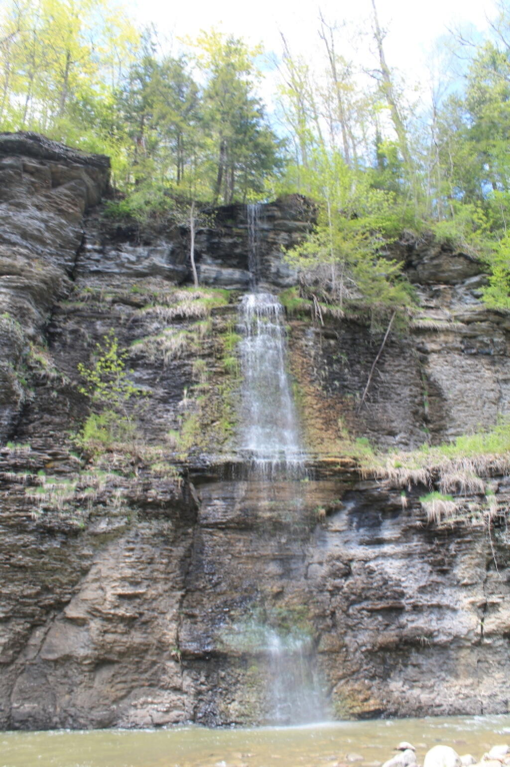 Photo: Smaller Falls Into the Gorge