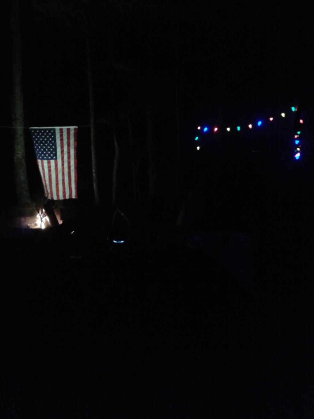 Photo: Camping with Reduced Lighting
