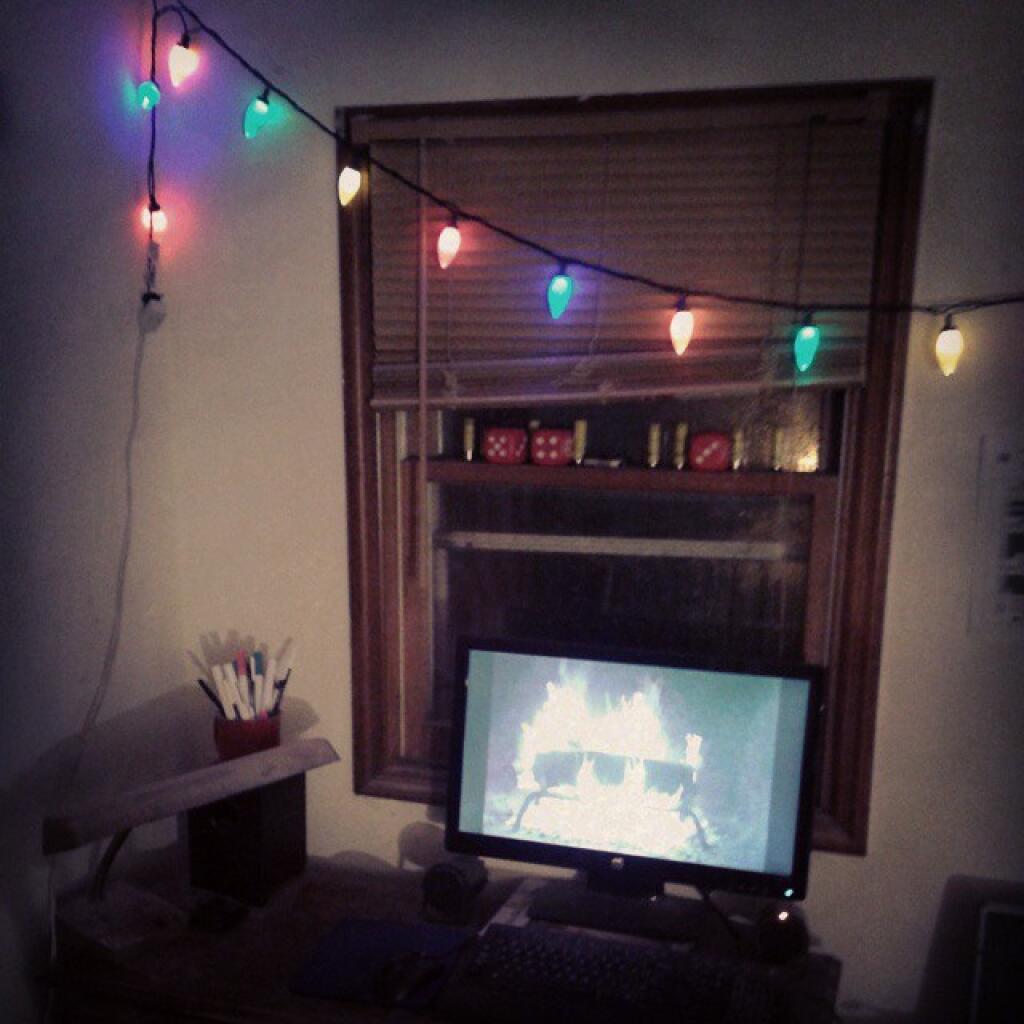 Photo: Enjoying The Fire On This Cold Night