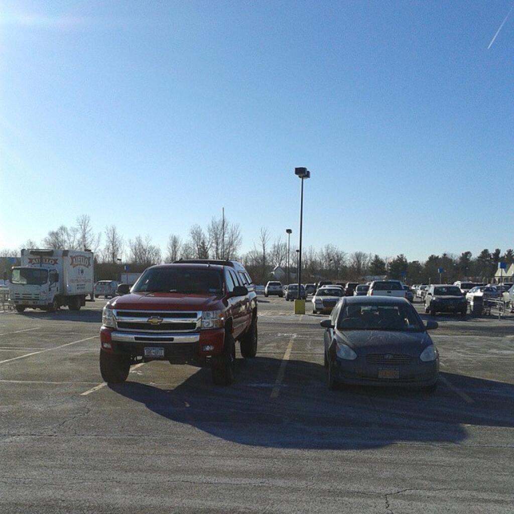 Photo: Parked next to a car
