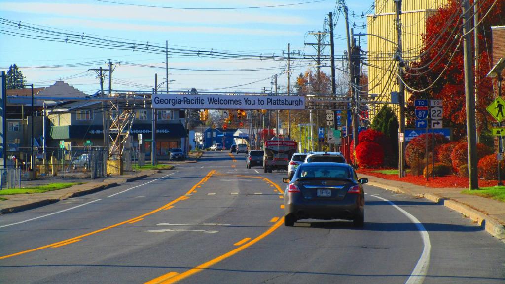 Photo: Georgia Pacific Welcomes You to Plattsburgh