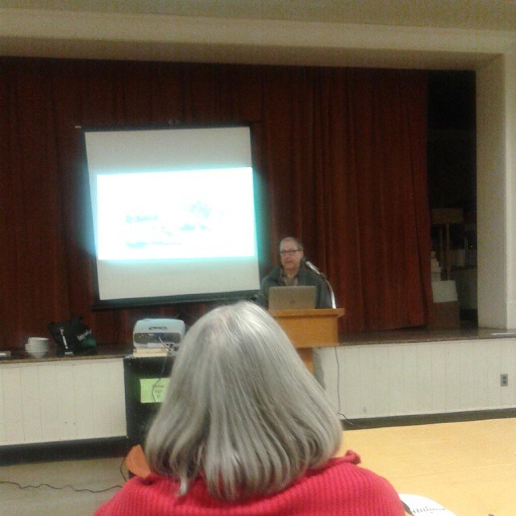 Photo: Gary Kneppel at the Save the Pine Bush Dinner