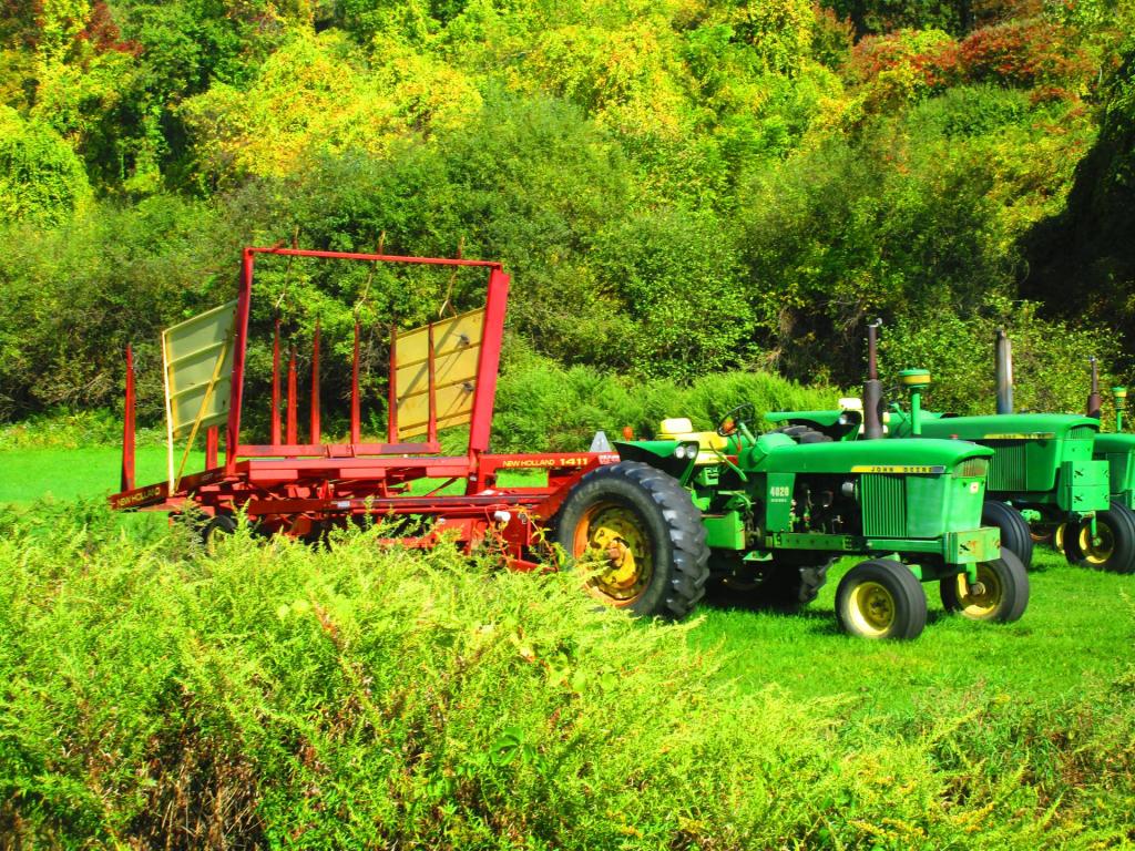 Photo: Old JDs for Making Hay