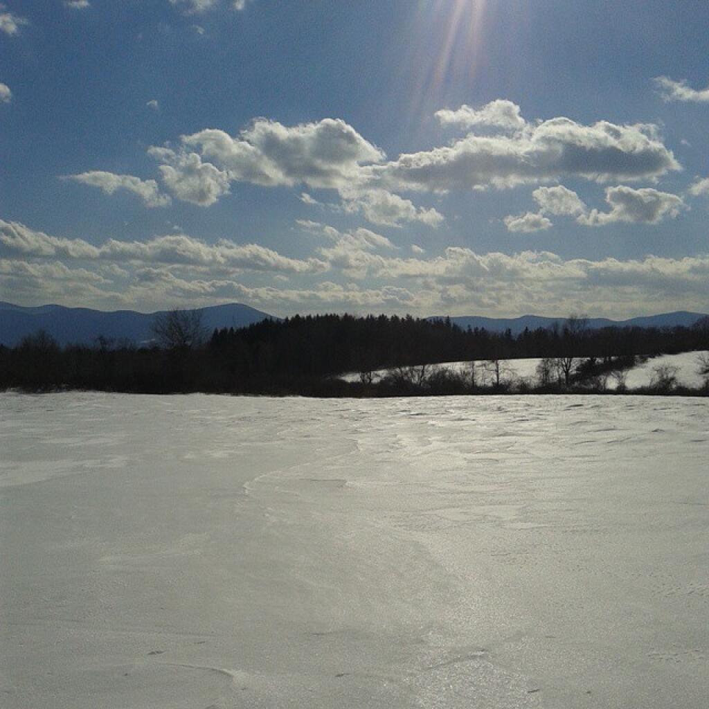 Photo: Bar the wind and blinding sun a nice day