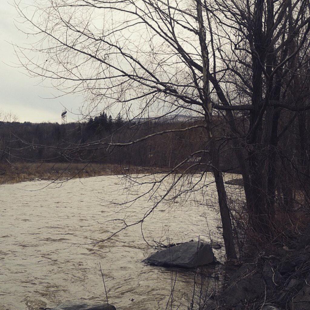 Photo: Near were I was fishing earlier