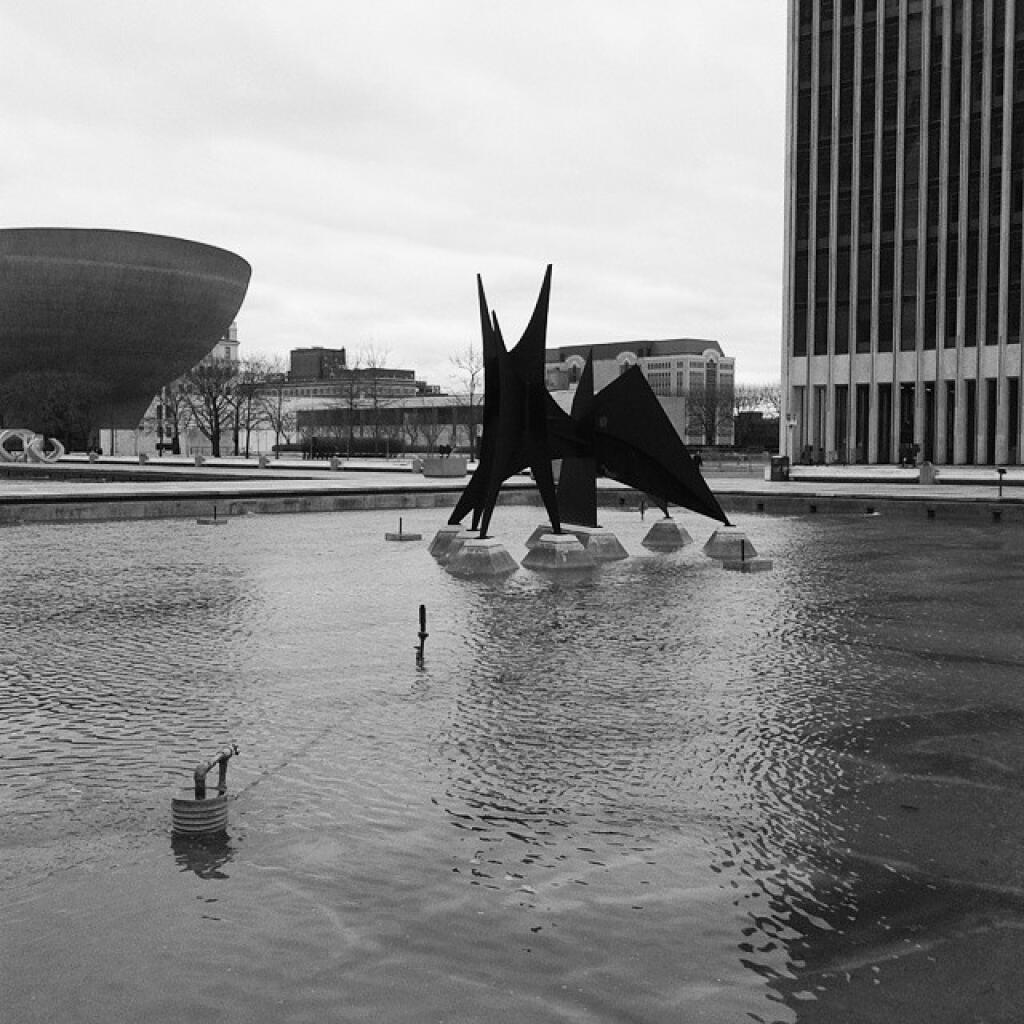 Photo: Filling the reflecting pools #summer