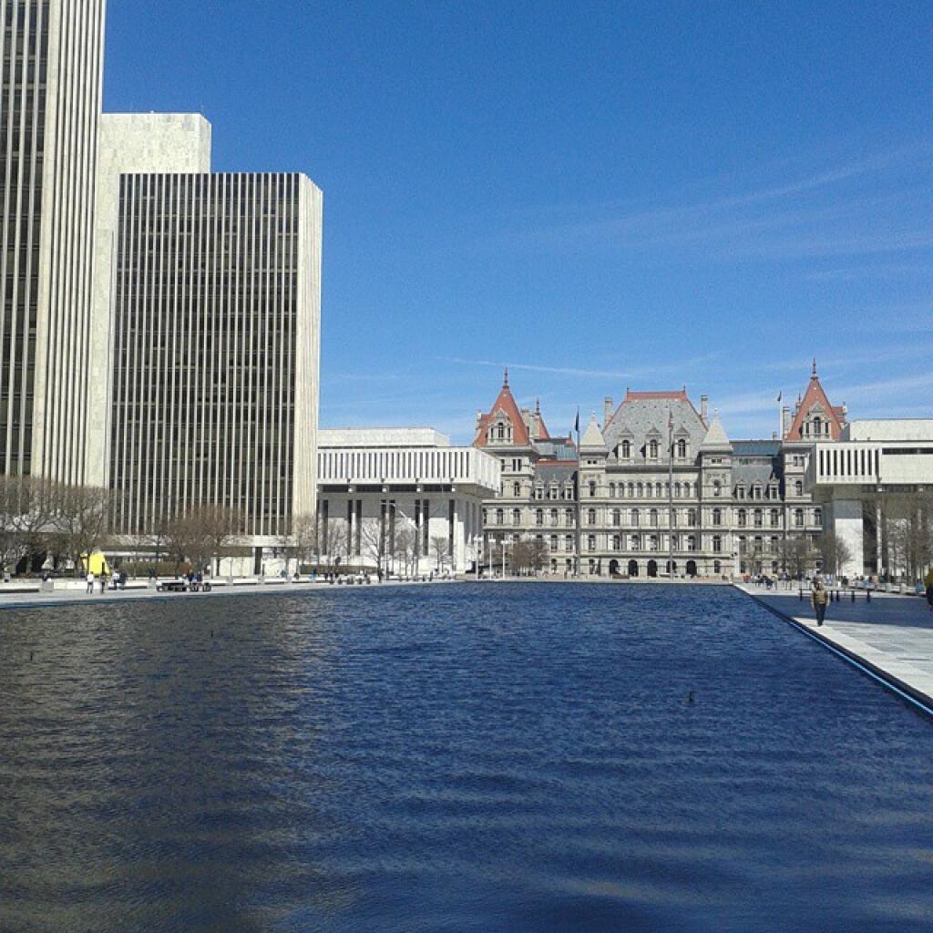 Photo: The South Mall on a windy afternoon