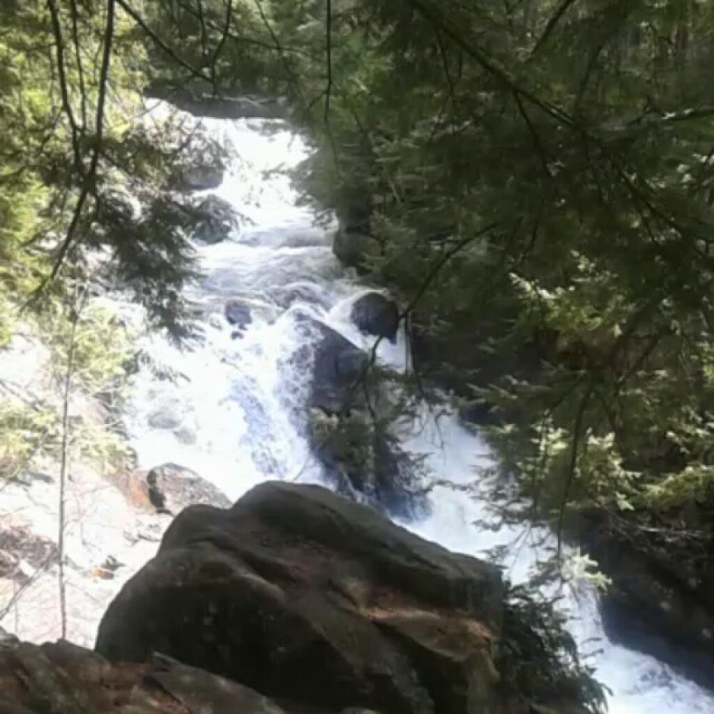 Photo: Auger Falls roar on Sunday