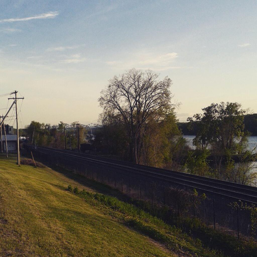 Photo: South to bridges