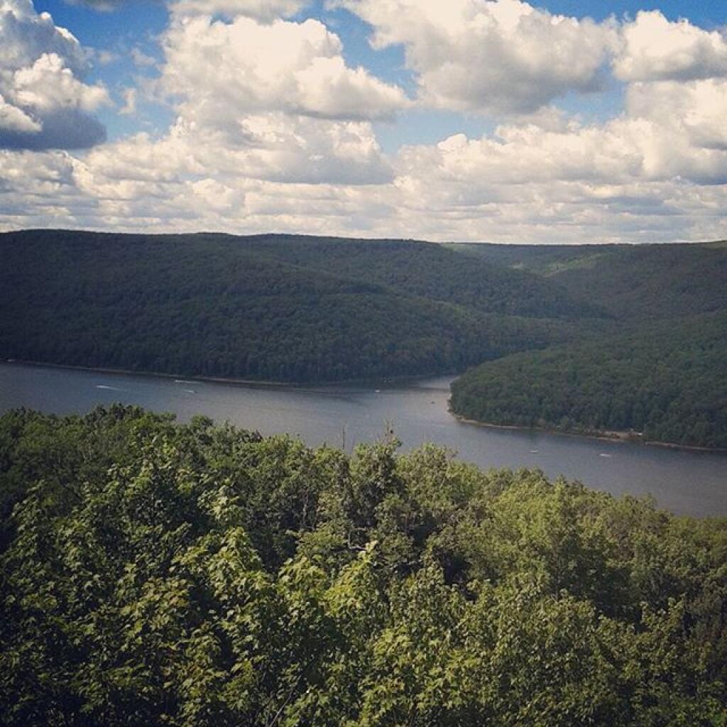 Photo: Allegheny Reservoir from Rimrock