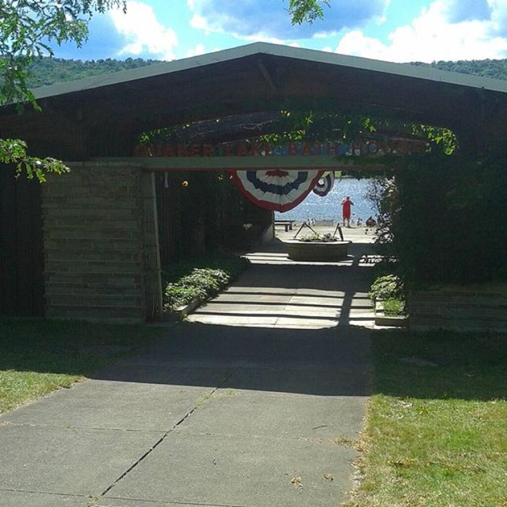 Photo: Beautiful Quaker Lake Bath House