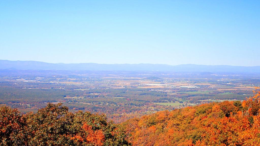 Photo: Staunton from the Blue Ridge Parkway