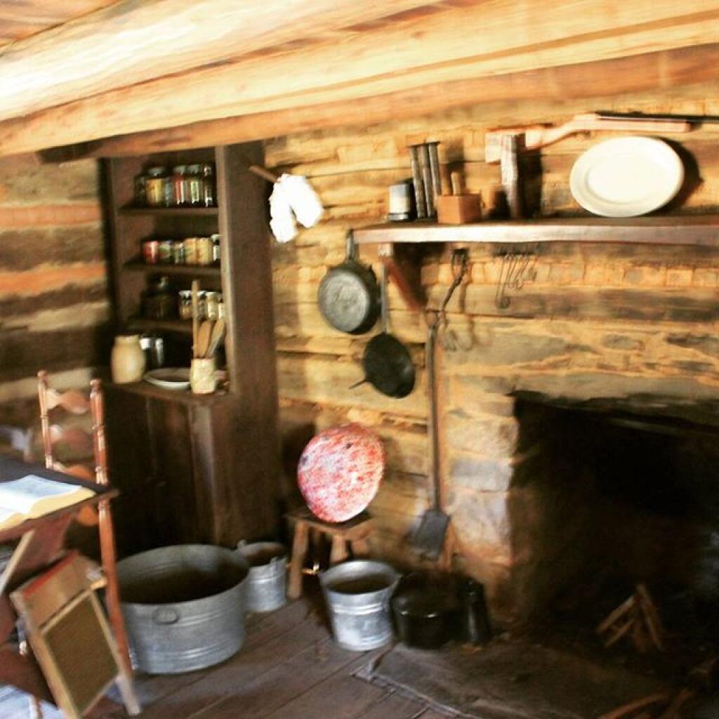 Photo: Inside the Old Homestead