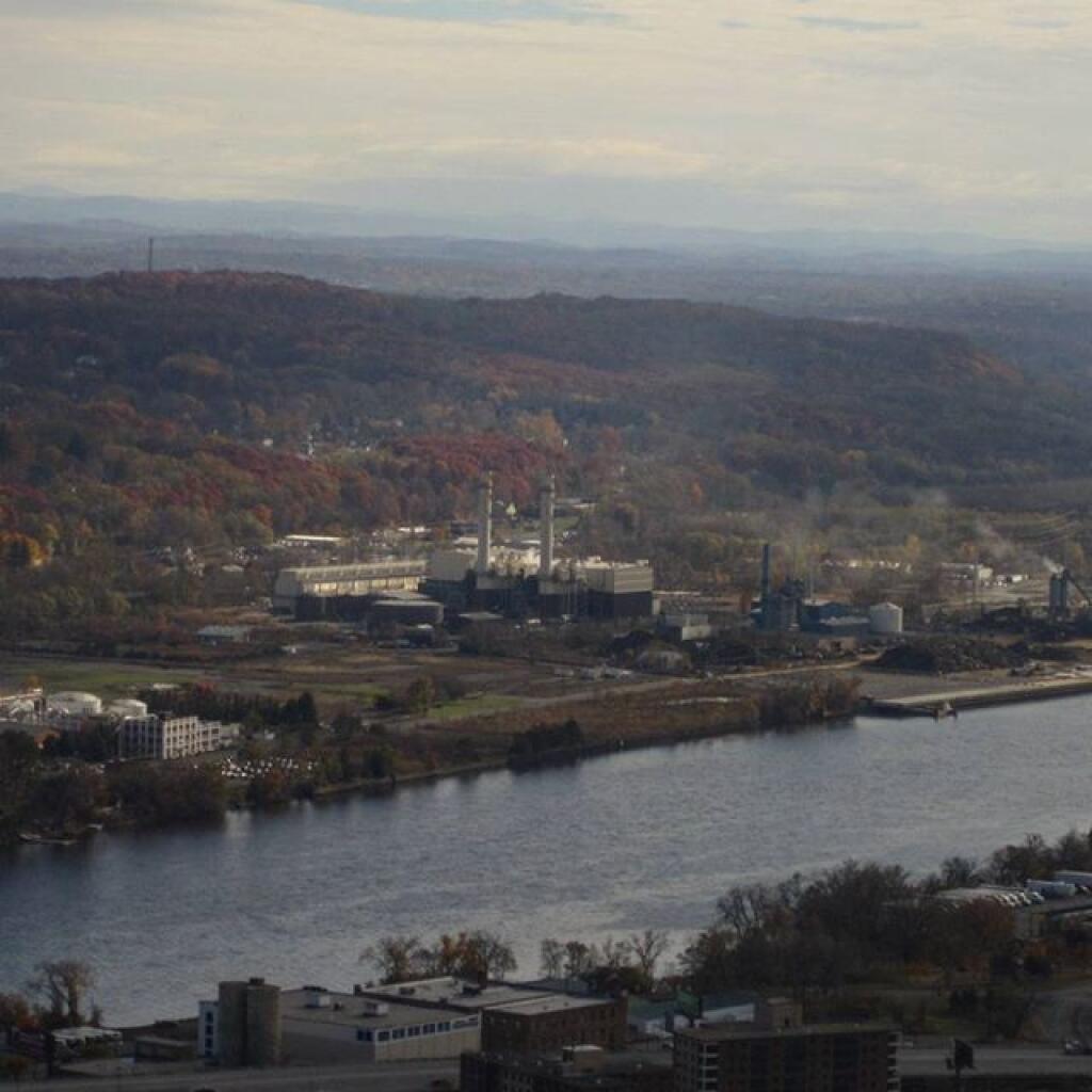 Photo: Power Plant along the river