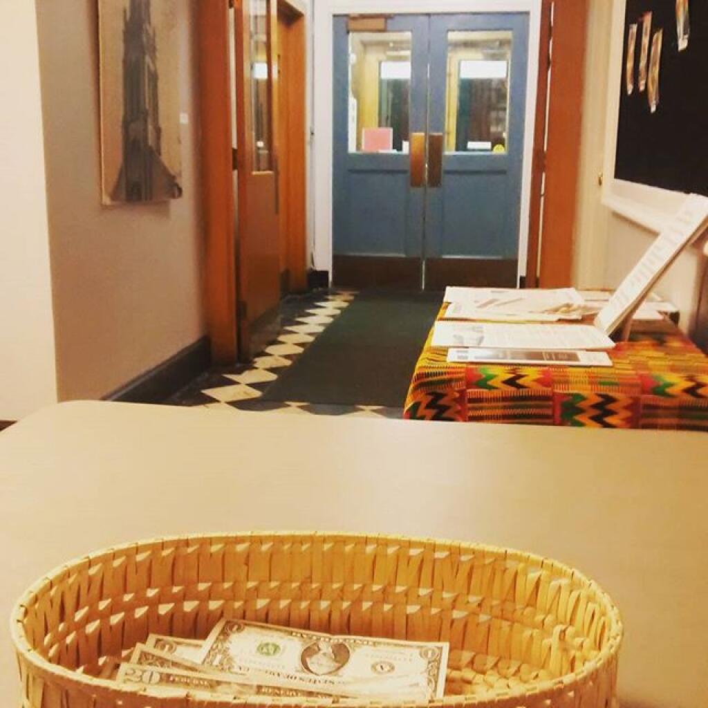 Photo: Front Desk, Save the Pine Bush Dinner