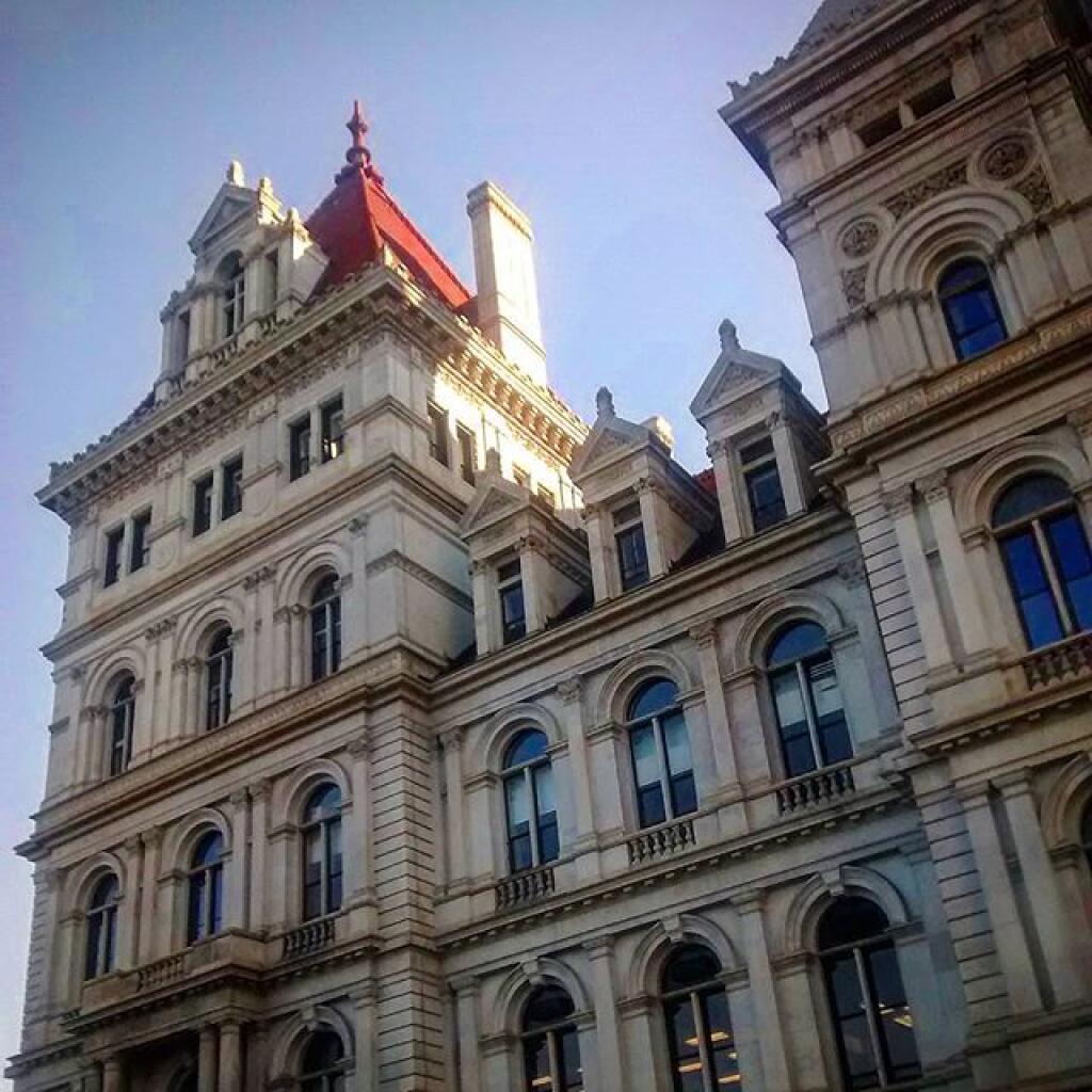 Photo: Another view of that gaudy old state office building downtown