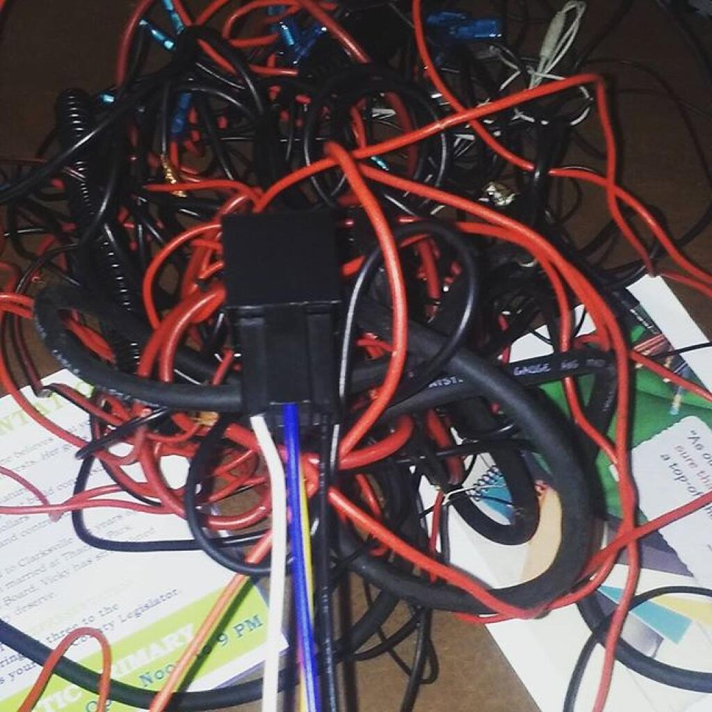 Photo: Time to make some electrons flow through this wire