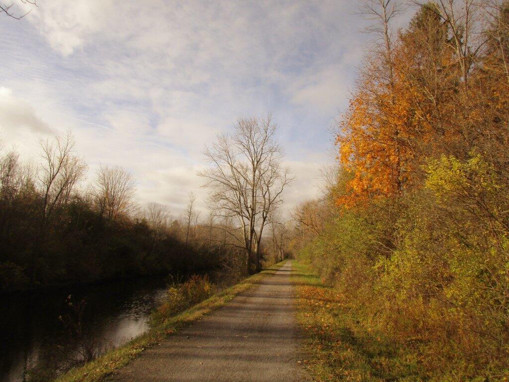 Photo: November On Old Erie Canal Trail Photo: November On Old Erie Canal Trail