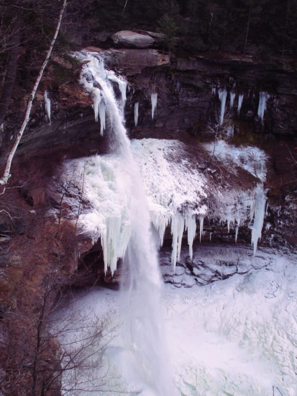 Photo: Top Of Falls From Observation Deck