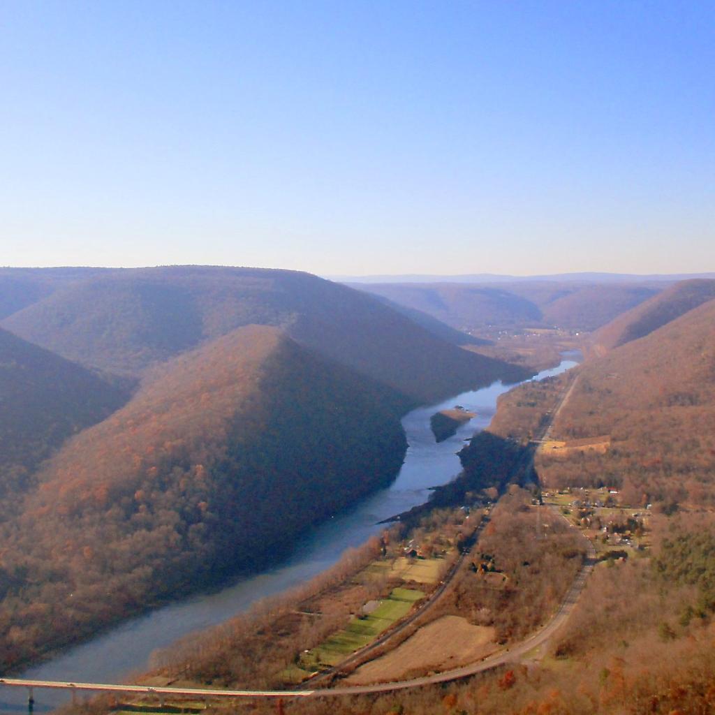 Photo: West towards Renovo