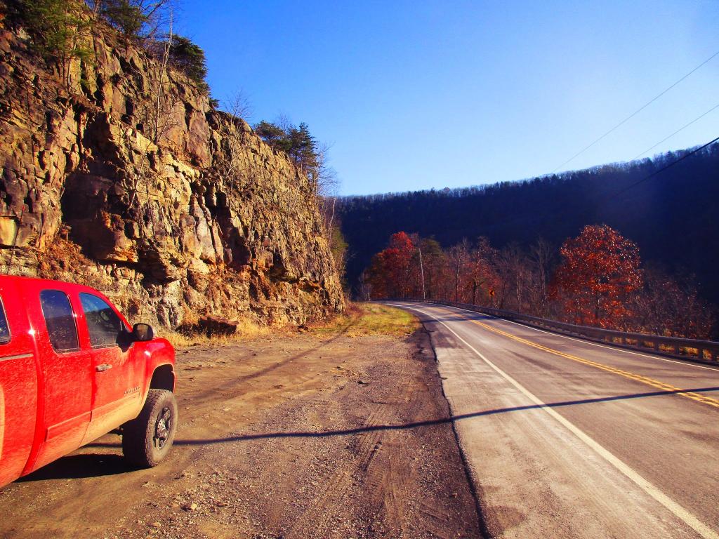 Photo: Driving the Elk Highway