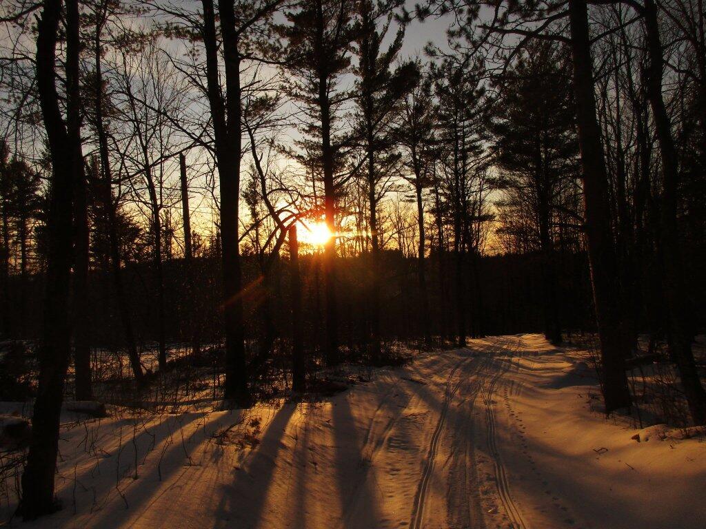 Photo: Snowmobile Trail