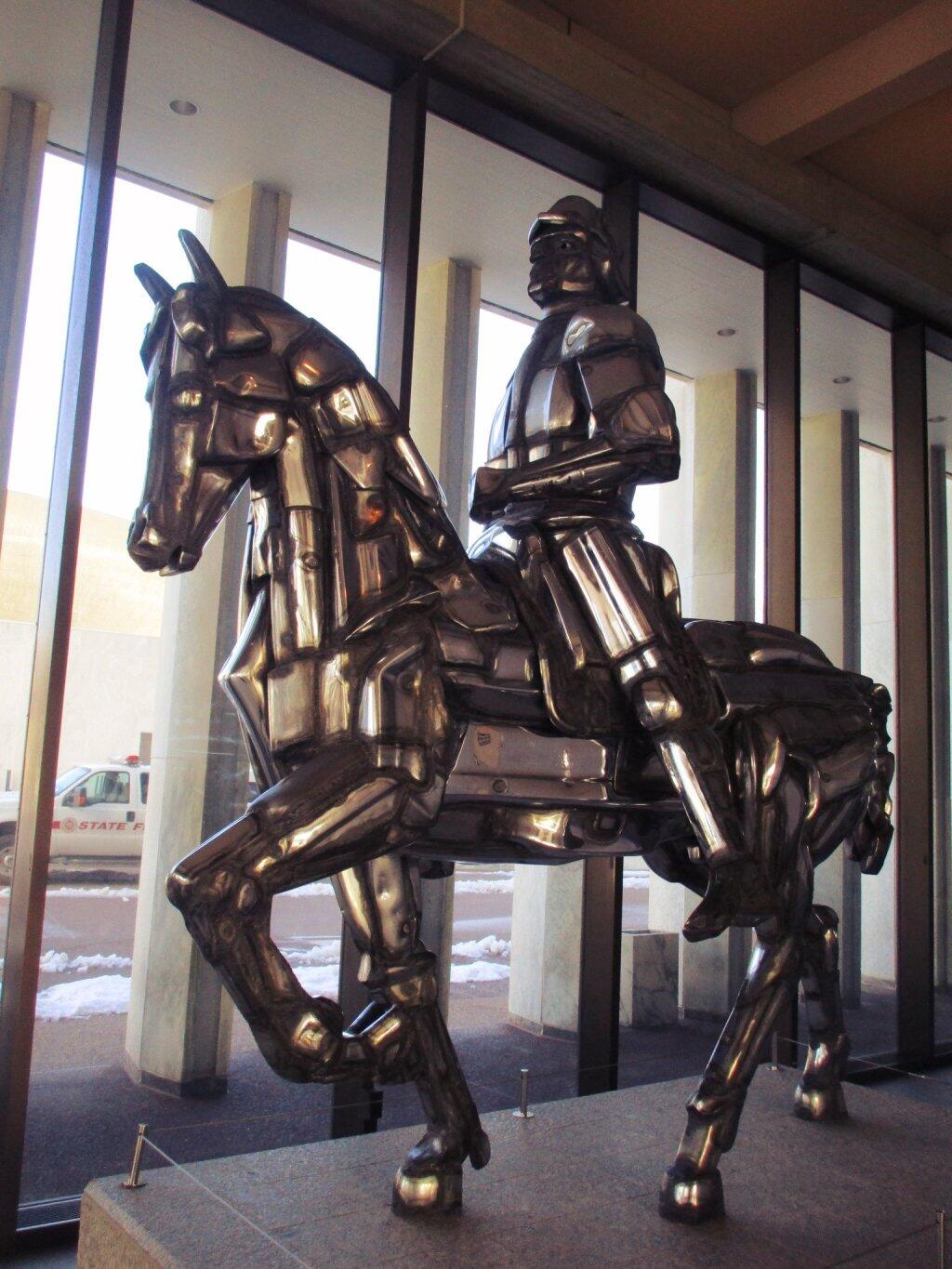 Photo: The Man On The Steel Horse