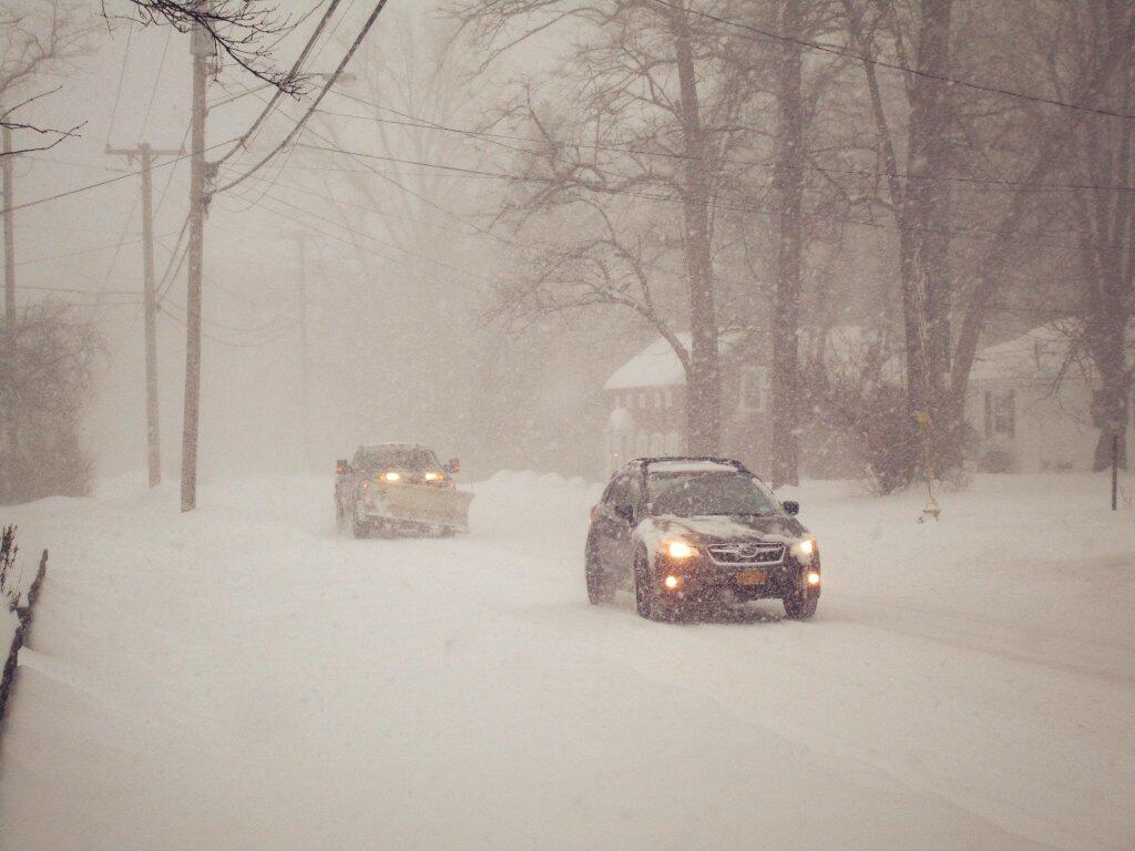 Photo: Coming Down Hard