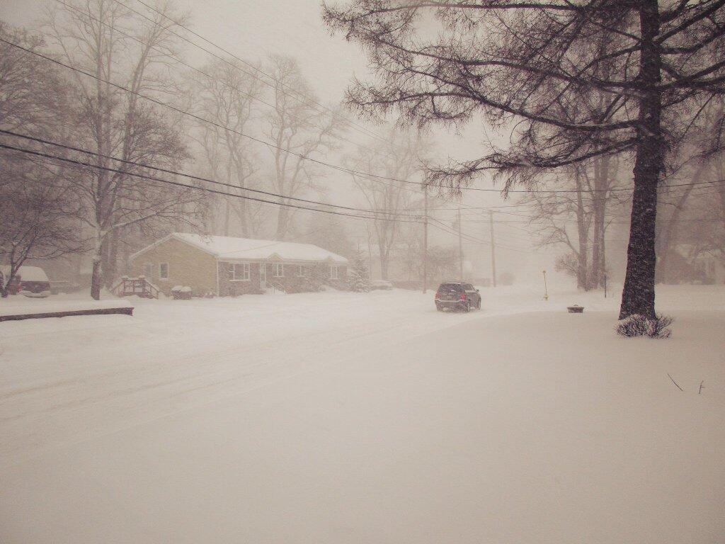 Photo: Elm Avenue During The Blizzard