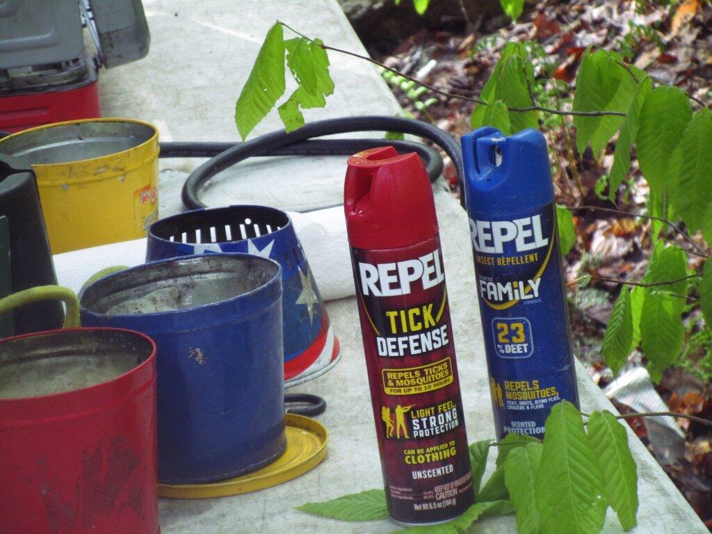 Photo: Weapons in the War On Black Flies