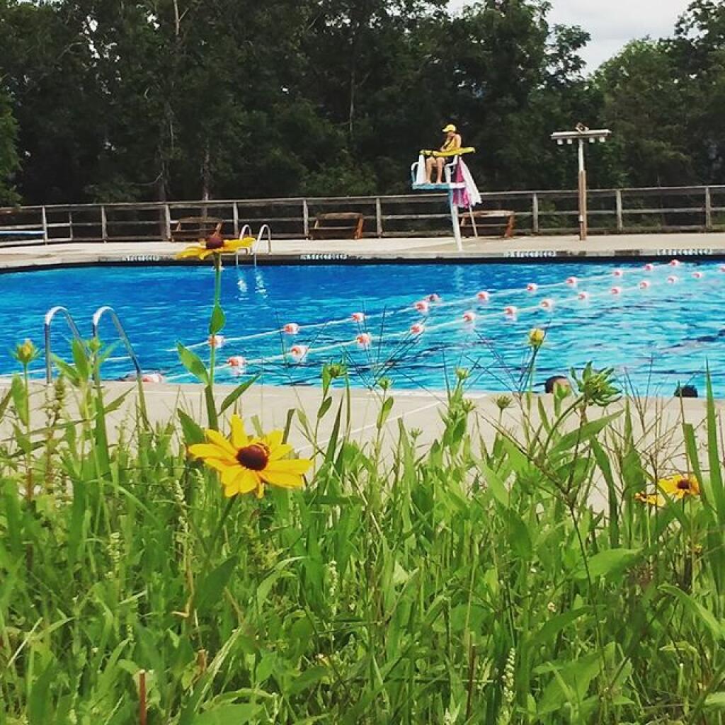 Photo: Back at the Watkins Glen Pool