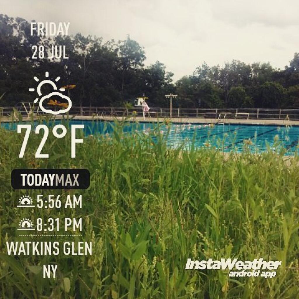 Photo: Whiling the final hours away on summer vacation