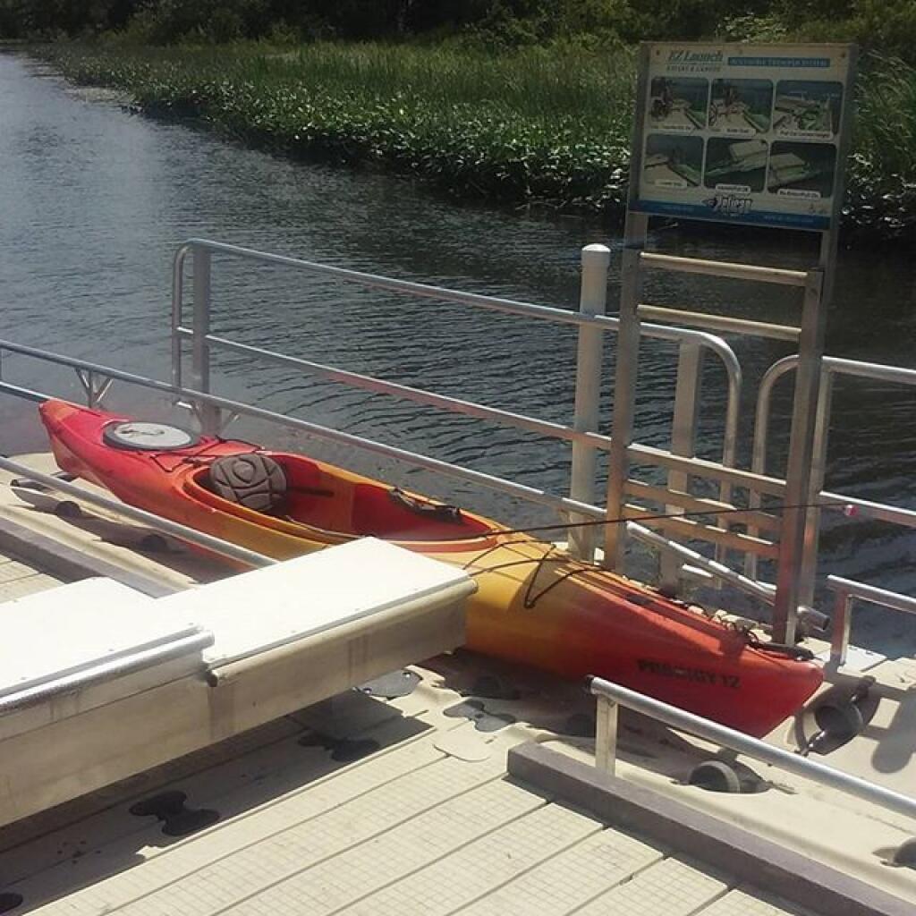 Photo: This accessible kayak launch is awesome even for the non disabled
