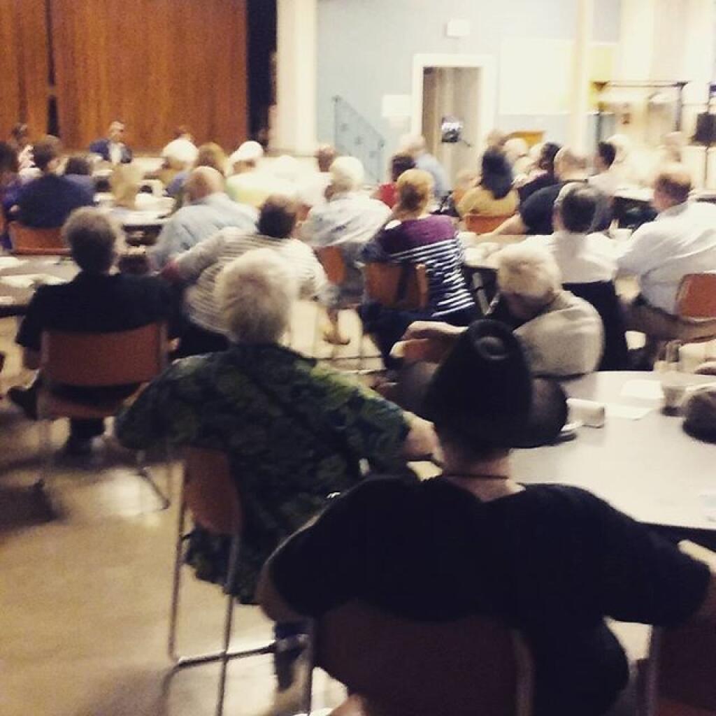 Photo: Packed how for Save the Pine Bush Movie Night