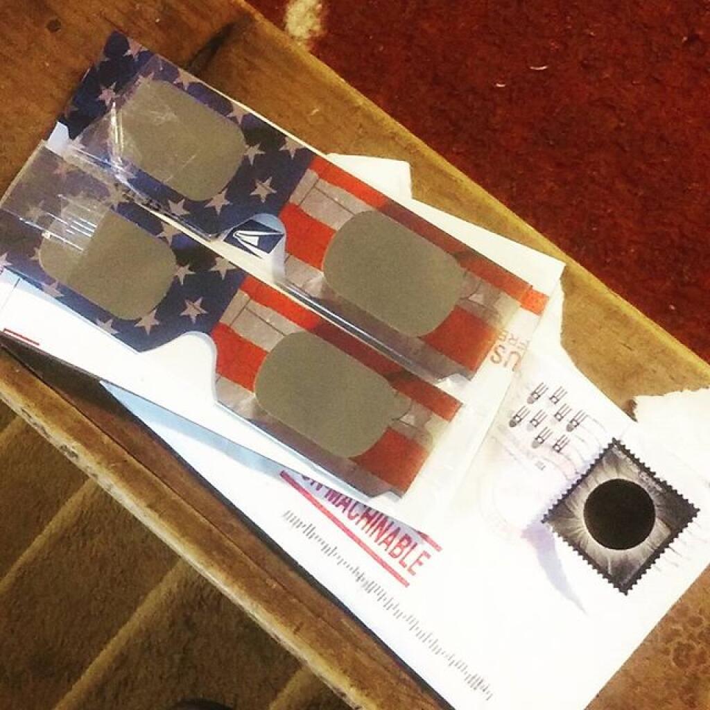 Photo: Eclipse Glasses, Just in Time