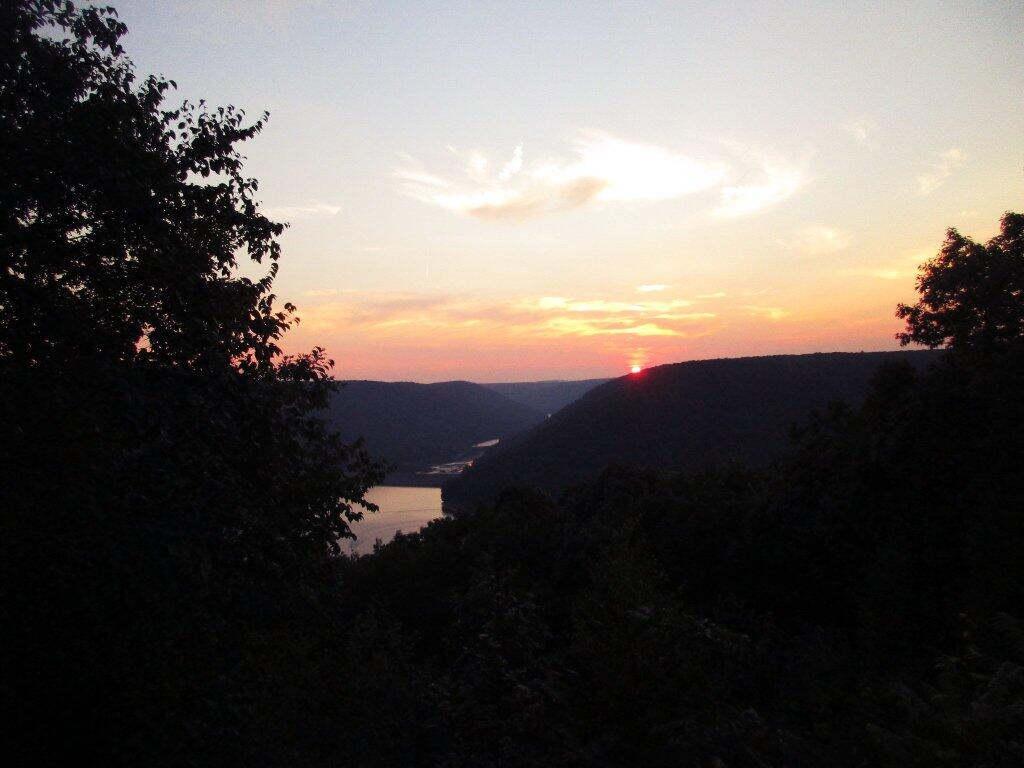 Photo: Kiznua Dam Sunset