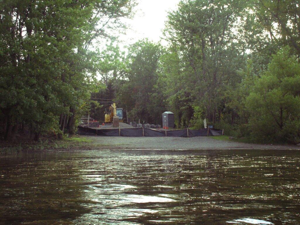 Photo: Boat Ramp Under Construction