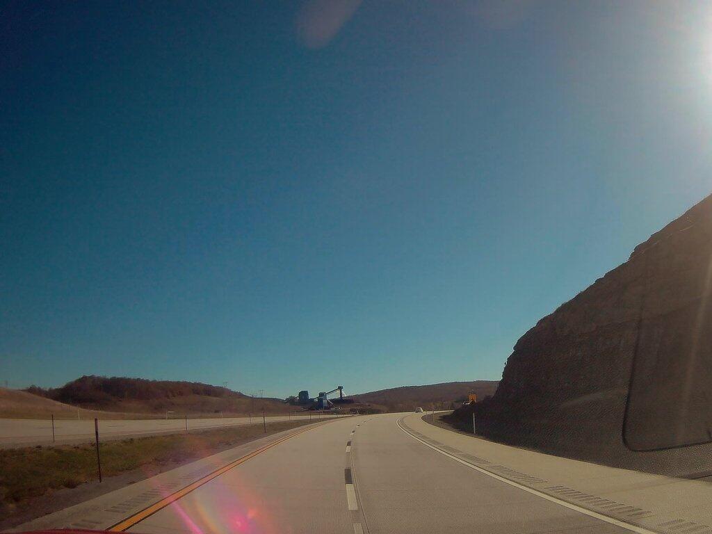 Photo: Coal Strip Mine Along Corridor H