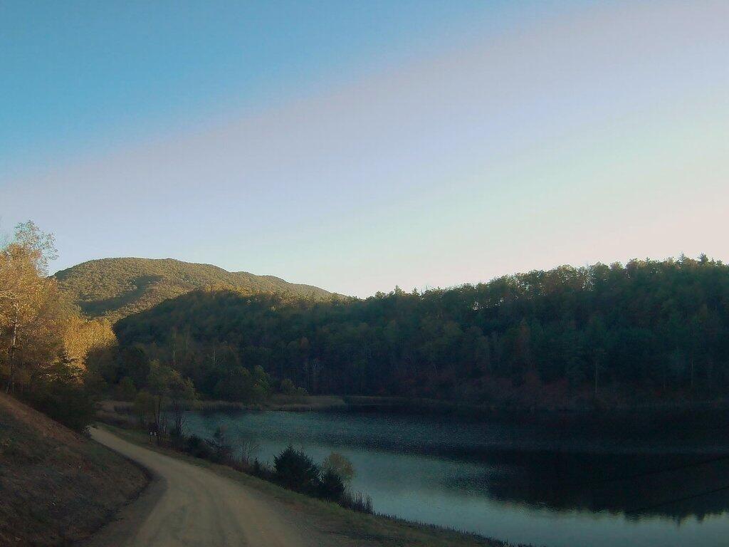 Photo: Dusk At Camp Run Lake