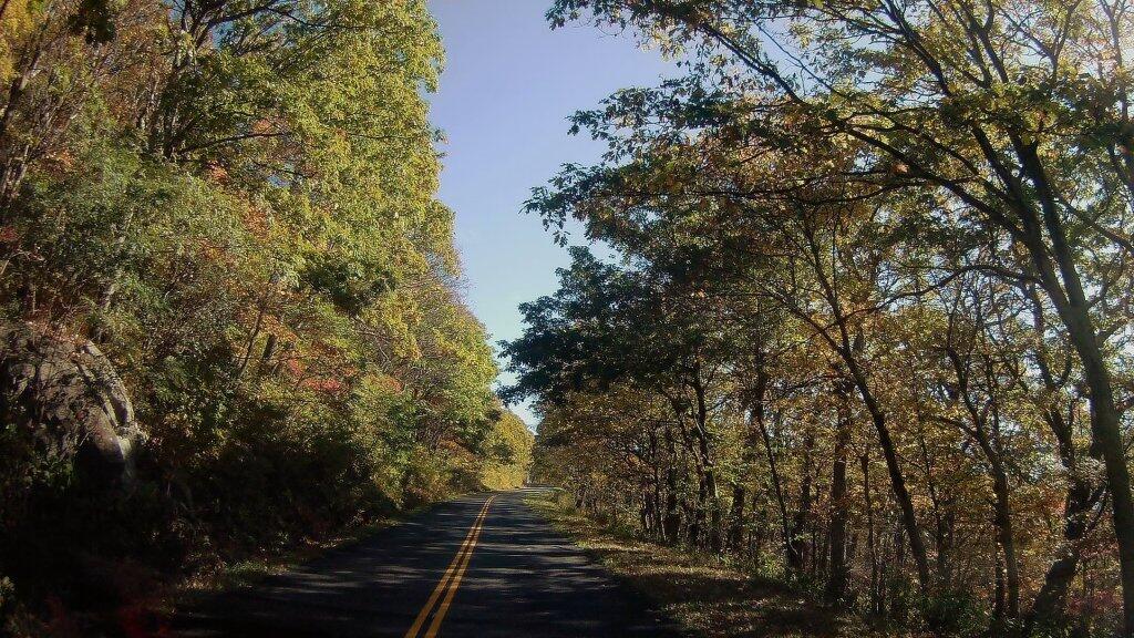 Photo: Climbing Apple Orchard Mountain