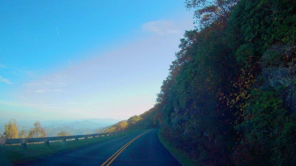 Photo: Descending Apple Orchard Mountain