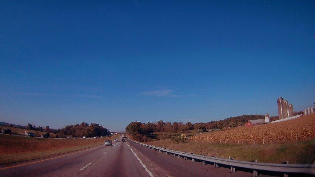 Photo: Interstate 81 Through Shenandoah Valley
